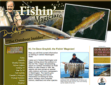 Tablet Screenshot of fishingmagician.com